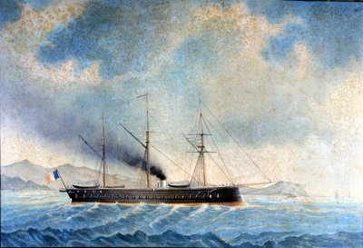 Die Fregatte Glory. 1859 von Unknown artist