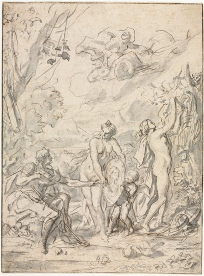 Das Urteil des Paris von Unknown artist