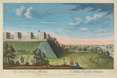 Der königliche Palast von Windsor von Unknown artist