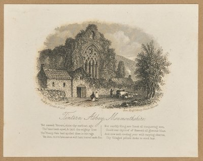 Tintern Abbey, Monmouthshire von Unknown artist