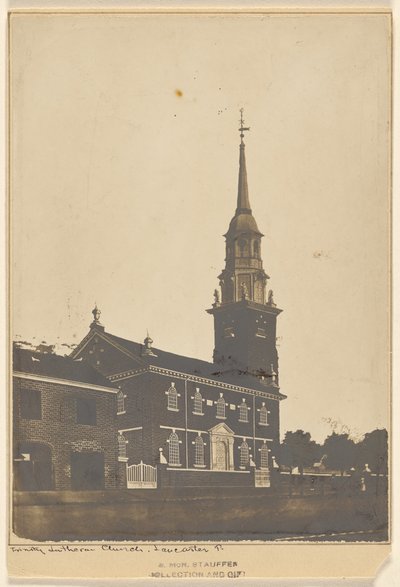 Trinity-Lutherische Kirche, Lancaster P. von Unknown artist