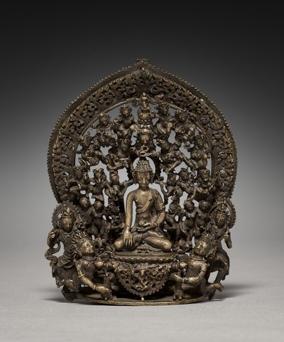 Triumph des Buddha, Marvijaya von Unknown artist