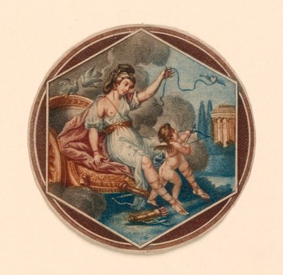 Venus und Amor von Unknown artist