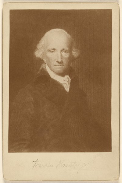 Warren Hastings (nach einem Stich) von Unknown artist