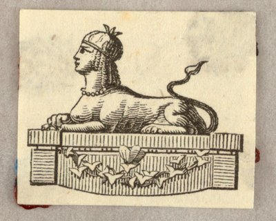 Holzstich. Vignette. von Unknown artist