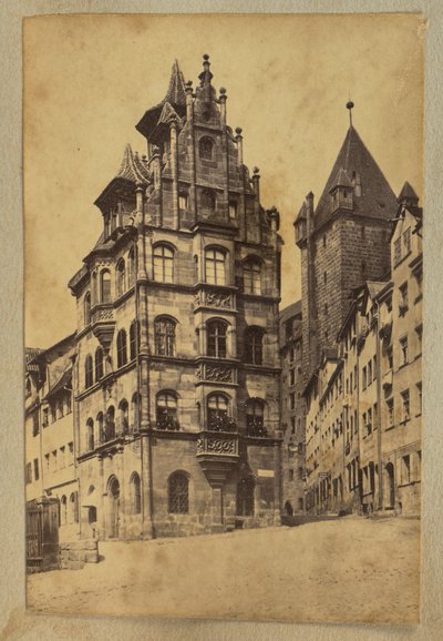 Toplerhaus, Nürnberg von Unknown artist/maker