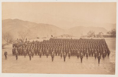 4. Gurkha (Gewehr) Regiment bei der Parade von Unknown photographer