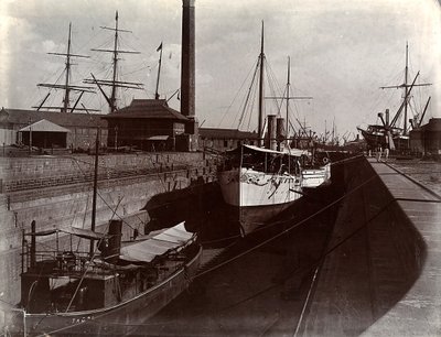 Bombays Werft, Indien von Unknown photographer