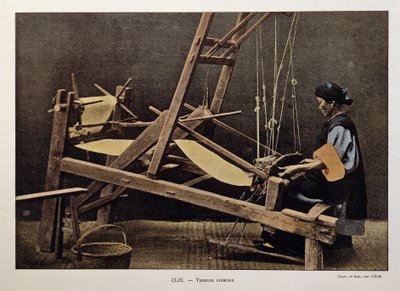 Chinesischer Weber von Unknown photographer