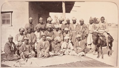 Durbar Maidan und Logar-Häuptlinge, Kabul von Unknown photographer