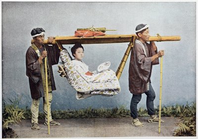 Reisestuhl aus Japan von Unknown photographer