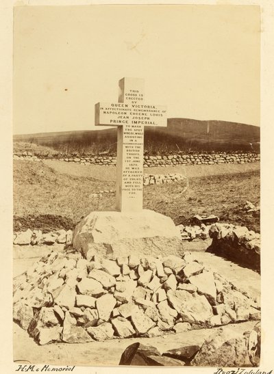 Denkmal für den Prinzen Imperial, 1881 von Unknown photographer