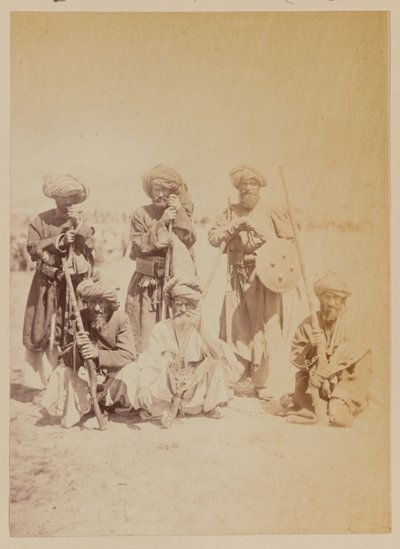 Pathan-Stammesangehörige von Unknown photographer