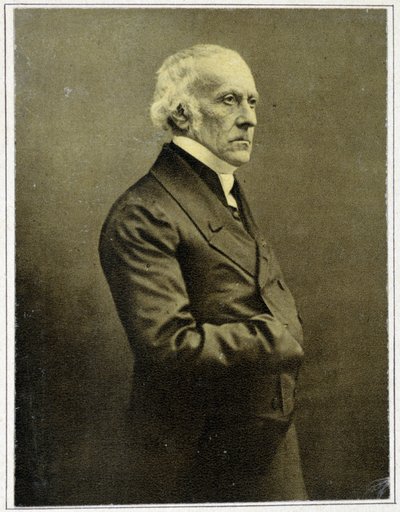 Porträt von François Guizot von Unknown photographer
