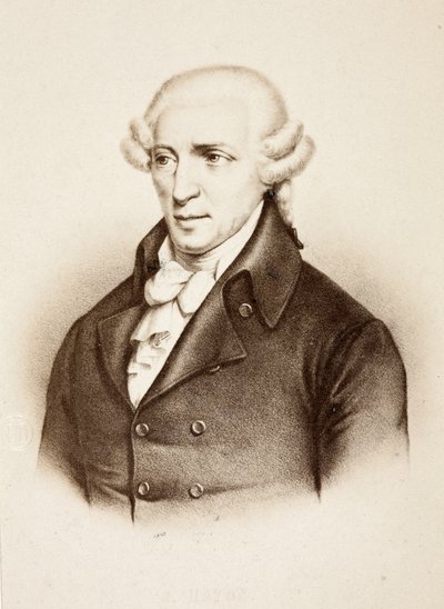 Porträt von Franz Joseph Haydn von Unknown photographer