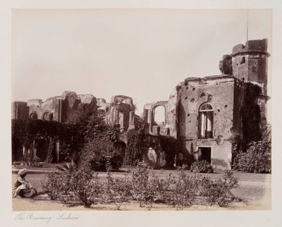 Die Residenz Lucknow, ca. 1885 von Unknown photographer