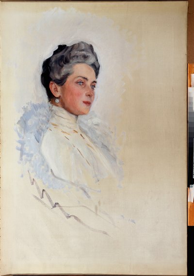 Porträt von Prinzessin Zenaide Youssoupoff von Valentin Aleksandrovich Serov