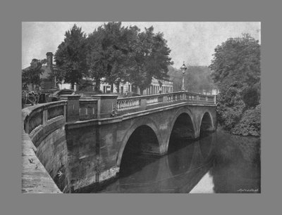 Leamington Bridge, um 1900 von Valentine and Sons Ltd
