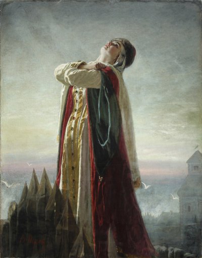 Jaroslawna Klage, 1880 von Vasili Grigorevich Perov