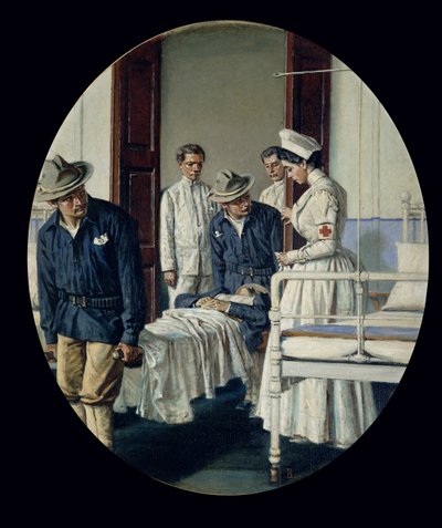In einem Militärkrankenhaus von Vasili Vasilievich Vereshchagin