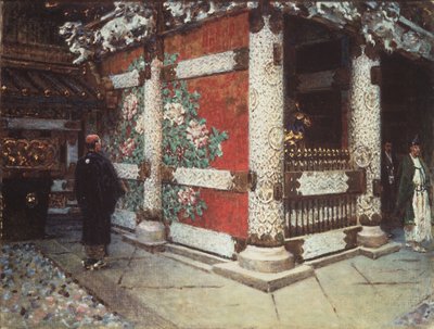 Der Shinto-Schrein in Nikko, 1903 von Vasili Vasilievich Vereshchagin