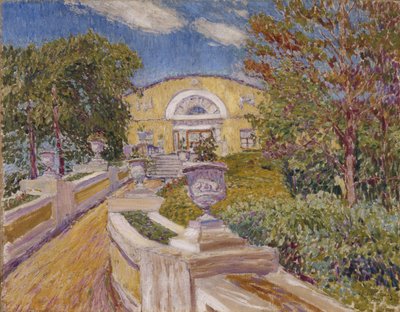Auf dem Naydenov-Anwesen. Moskau von Vasili Vasilyevich Perepletchikov