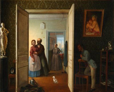Erfolgloses Rendezvous, 1869 von Vasily Nikiforovich Bovin