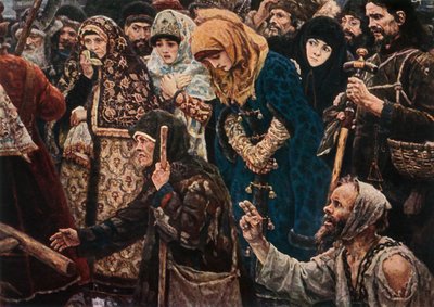 Die Bojarin Morozova, 1887, 1965 von Vasily Surikov