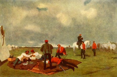 Ein Militärlager, spätes 19. Jahrhundert, 1965 von Vasily Vereshchagin