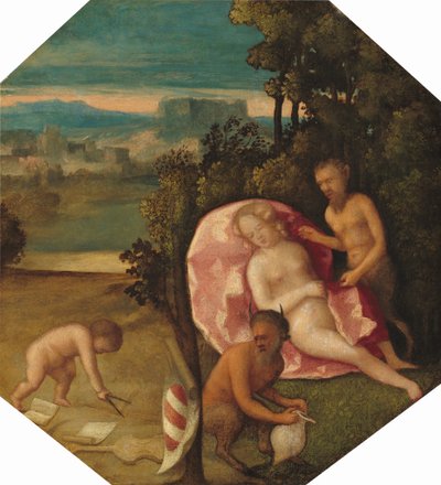 Allegorie von Venetian 16th Century