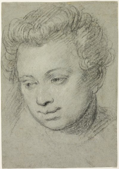 Kopf einer Frau von Veronese (Paolo Caliari)