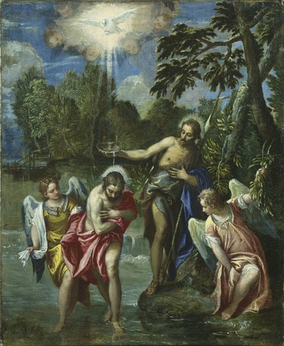 Taufe Christi von Veronese