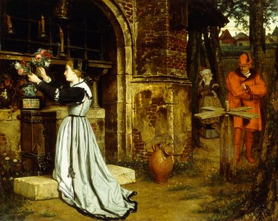 Faust und Margarete, 1868 von Victor Lagye