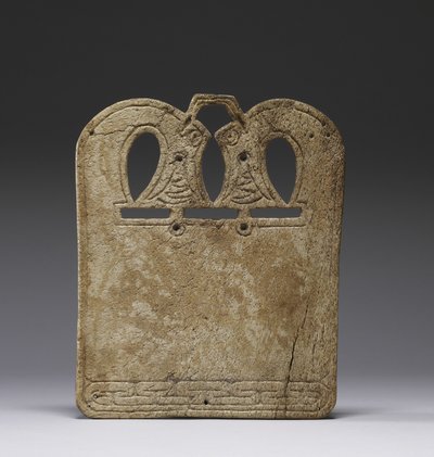 Wikingerplakette (Elfenbein und Knochen) von Viking
