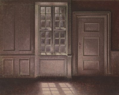 Mondlicht, Strandgade 30, 1900-1906 von Vilhelm Hammershøi