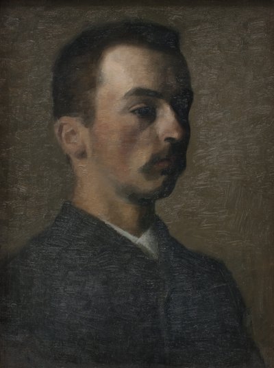 Selbstporträt von Vilhelm Hammershøi