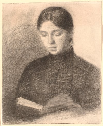 Die Schwester des Künstlers Anna beim Lesen von Vilhelm Hammershøi