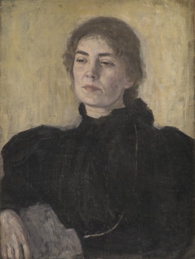 Porträt von Thora Bendix von Vilhelm Hammershoi