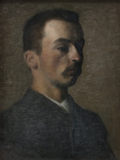 Selbstporträt von Vilhelm Hammershoi