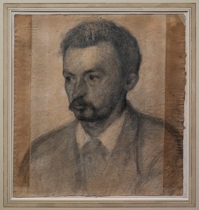 Selbstporträt von Vilhelm Hammershoi