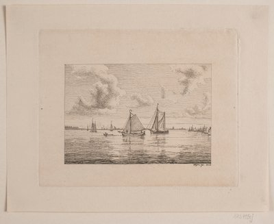 Antwerpener Reede von Vilhelm Kyhn