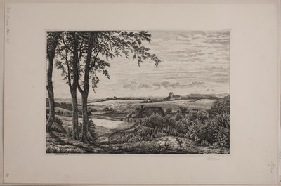 Nachmittagslandschaft, Seeland von Vilhelm Kyhn