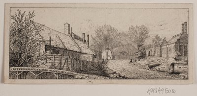 Straßenszene in Frederiksværk von Vilhelm Kyhn