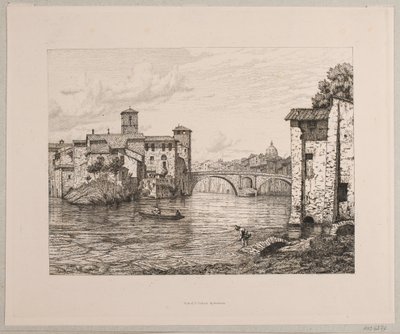 Partie bei Ponte Rotto in Rom von Vilhelm Kyhn