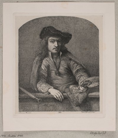 Selbstporträt von Ferdinand Bol von Vilhelm Kyhn