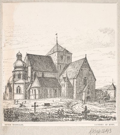 Trondhjem Domkirche von Vilhelm Kyhn