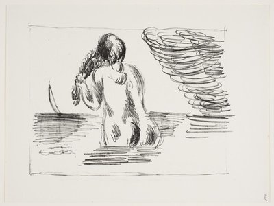 Badendes Mädchen von Vilhelm Lundstrøm