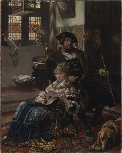 Christian II. und Dyveke von Vilhelm Rosenstand