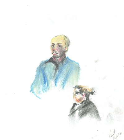 Kneipenbesucher, 2005 von Vincent Alexander Booth