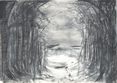 Oben auf dem Weg Osmotherley von Vincent Alexander Booth